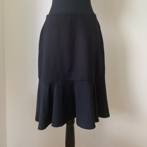 Lauren by Ralph Lauren Black Mermaid Knee-Length Skirt - Medium - Picture 1 of 5